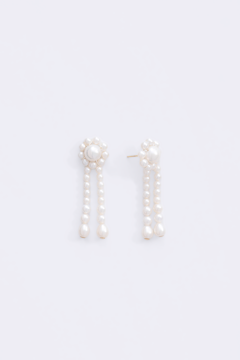 Daisy long earrings